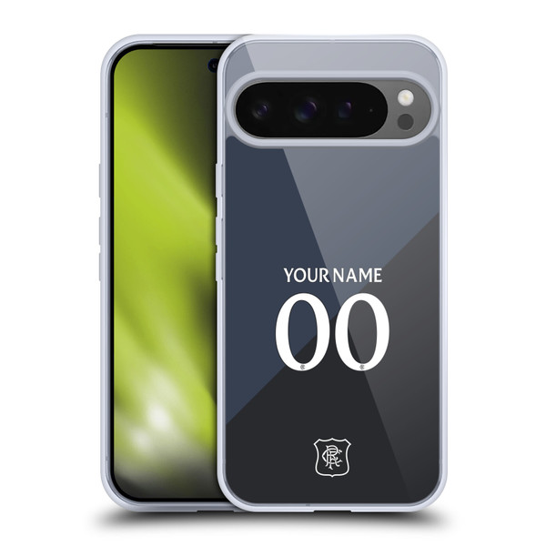 Custom Customised Personalised Rangers FC 2025/26 Kit Third Soft Gel Case for Google Pixel 9 Pro XL