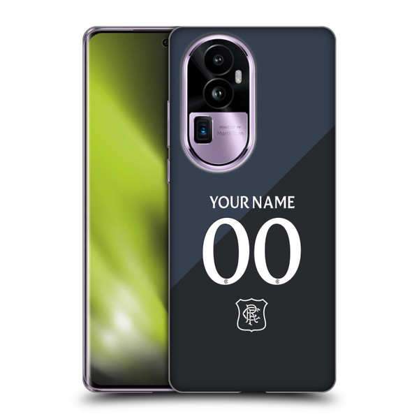 Custom Customised Personalised Rangers FC 2025/26 Kit Third Soft Gel Case for OPPO Reno10 Pro+