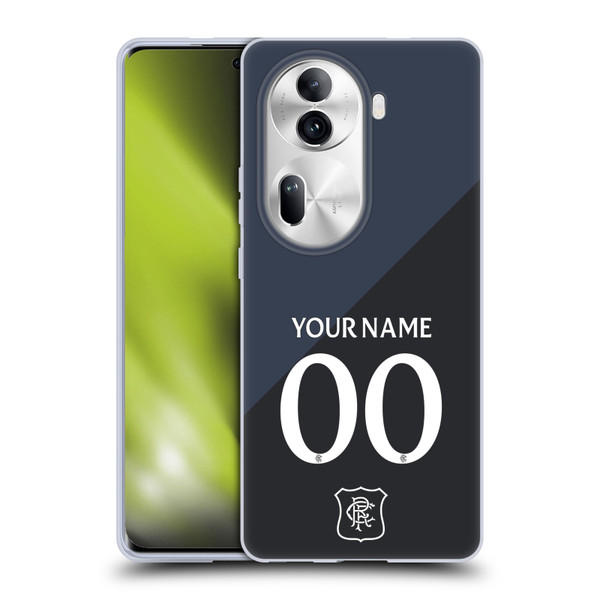 Custom Customised Personalised Rangers FC 2025/26 Kit Third Soft Gel Case for OPPO Reno11 Pro