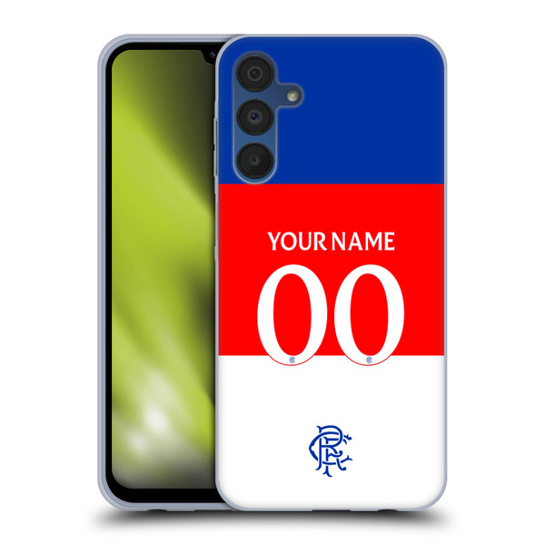Custom Customised Personalised Rangers FC 2025/26 Kit Away Soft Gel Case for Samsung Galaxy A15 Custom Customised Personalised Rangers FC 2025/26 Kit Away Soft Gel Case for Samsung Galaxy A15