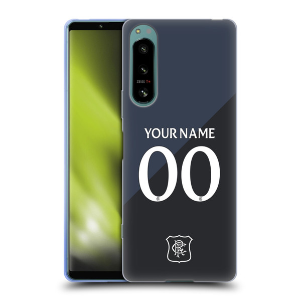 Custom Customised Personalised Rangers FC 2025/26 Kit Third Soft Gel Case for Sony Xperia 5 IV Custom Customised Personalised Rangers FC 2025/26 Kit Third Soft Gel Case for Sony Xperia 5 IV