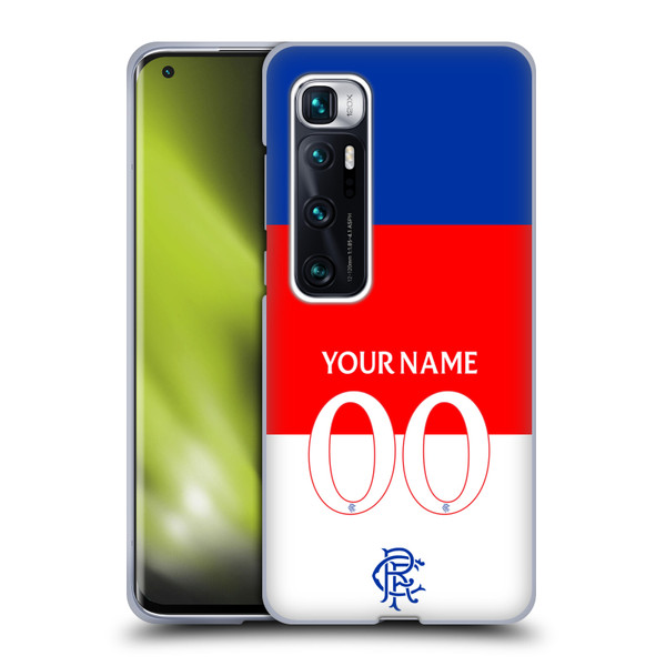Custom Customised Personalised Rangers FC 2025/26 Kit Away Soft Gel Case for Xiaomi Mi 10 Ultra 5G