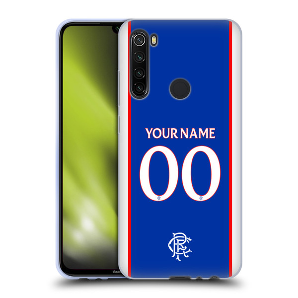 Custom Customised Personalised Rangers FC 2025/26 Kit Home Soft Gel Case for Xiaomi Redmi Note 8T Custom Customised Personalised Rangers FC 2025/26 Kit Home Soft Gel Case for Xiaomi Redmi Note 8T