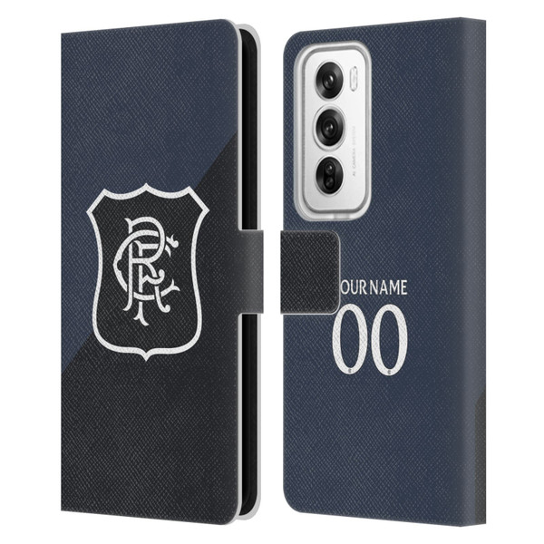 Custom Customised Personalised Rangers FC 2025/26 Kit Third Leather Book Wallet Case Cover For OPPO Reno12 Pro 5G Custom Customised Personalised Rangers FC 2025/26 Kit Third Leather Book Wallet Case Cover For OPPO Reno12 Pro 5G
