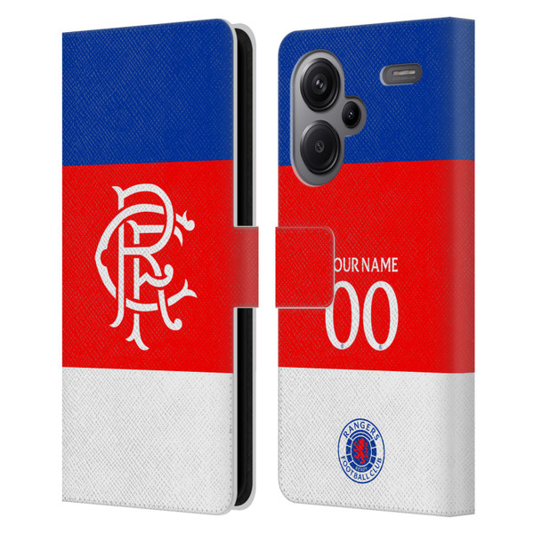 Custom Customised Personalised Rangers FC 2025/26 Kit Away Leather Book Wallet Case Cover For Xiaomi Redmi Note 13 Pro Plus 5G Custom Customised Personalised Rangers FC 2025/26 Kit Away Leather Book Wallet Case Cover For Xiaomi Redmi Note 13 Pro Plus 5G