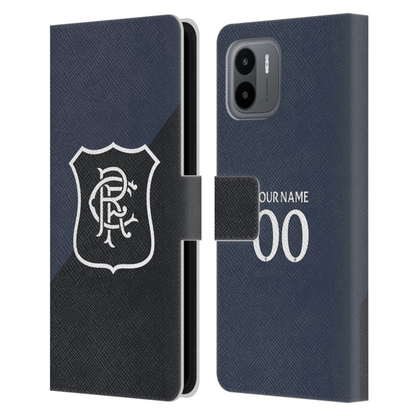 Custom Customised Personalised Rangers FC 2025/26 Kit Third Leather Book Wallet Case Cover For Xiaomi Redmi A2