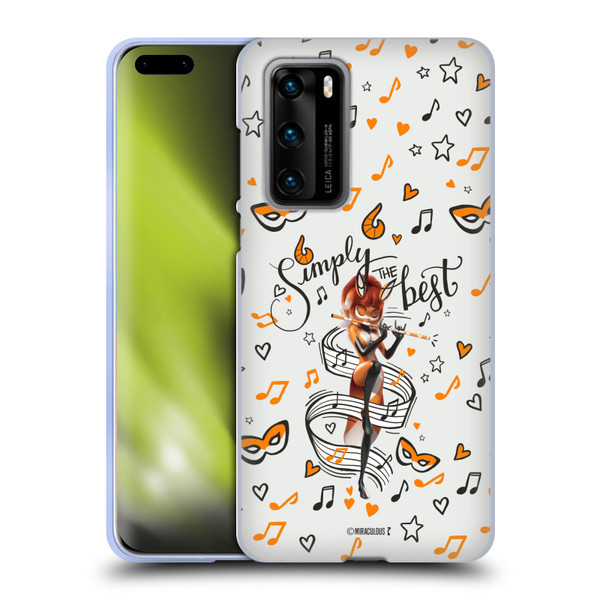 Miraculous Ladybug Character Art And Patterns Rena Rouge Soft Gel Case for Huawei P40 5G