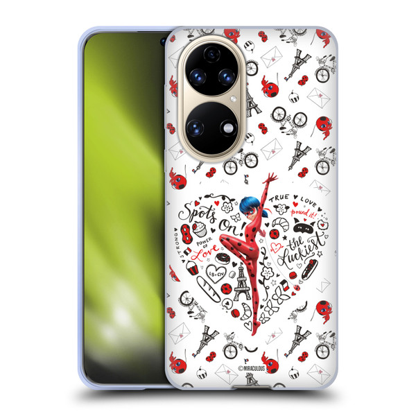 Miraculous Ladybug Character Art And Patterns Ladybug Soft Gel Case for Huawei P50
