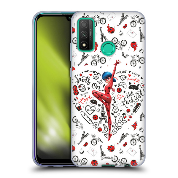Miraculous Ladybug Character Art And Patterns Ladybug Soft Gel Case for Huawei P Smart (2020)