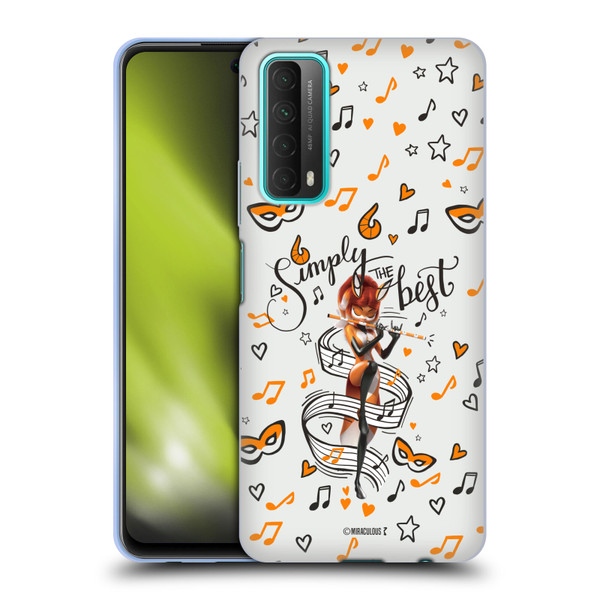 Miraculous Ladybug Character Art And Patterns Rena Rouge Soft Gel Case for Huawei P Smart (2021)