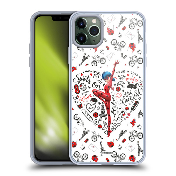 Miraculous Ladybug Character Art And Patterns Ladybug Soft Gel Case for Apple iPhone 11 Pro Max