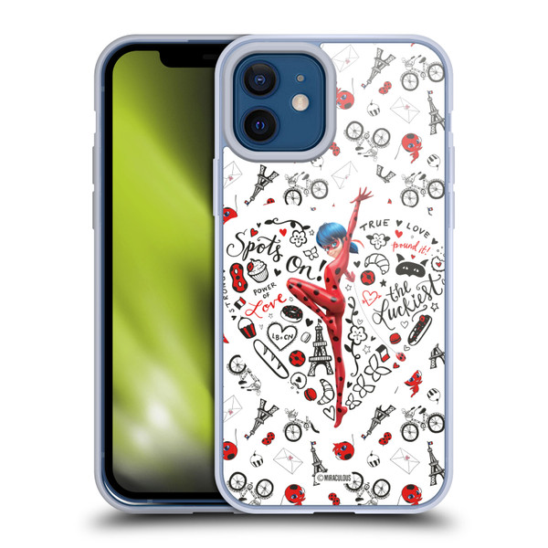 Miraculous Ladybug Character Art And Patterns Ladybug Soft Gel Case for Apple iPhone 12 / iPhone 12 Pro