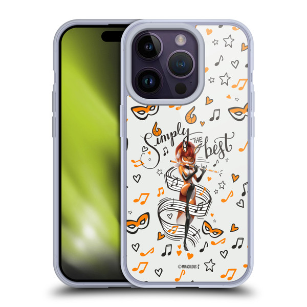 Miraculous Ladybug Character Art And Patterns Rena Rouge Soft Gel Case for Apple iPhone 14 Pro