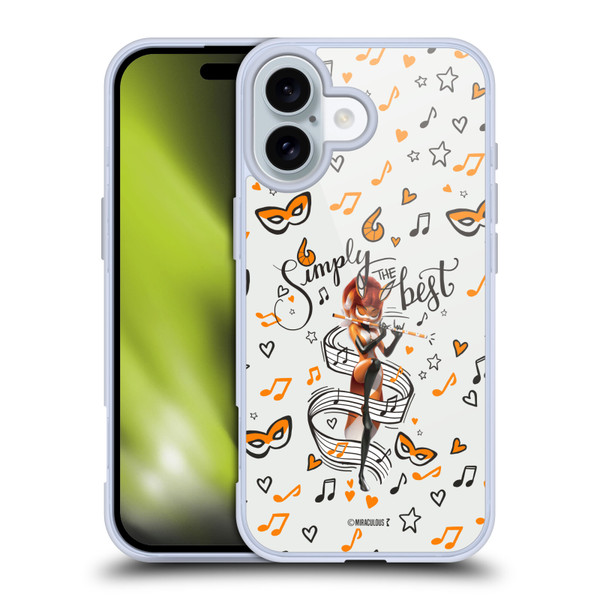 Miraculous Ladybug Character Art And Patterns Rena Rouge Soft Gel Case for Apple iPhone 16