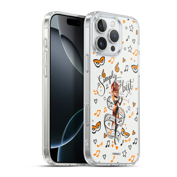 Miraculous Ladybug Character Art And Patterns Rena Rouge Soft Gel Case for Apple iPhone 16 Pro Max & MagSafe