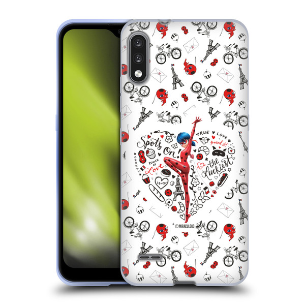 Miraculous Ladybug Character Art And Patterns Ladybug Soft Gel Case for LG K22