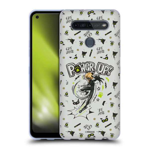 Miraculous Ladybug Character Art And Patterns Cat Noir Soft Gel Case for LG K51S