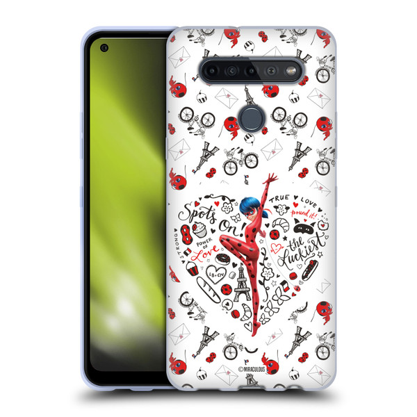 Miraculous Ladybug Character Art And Patterns Ladybug Soft Gel Case for LG K51S