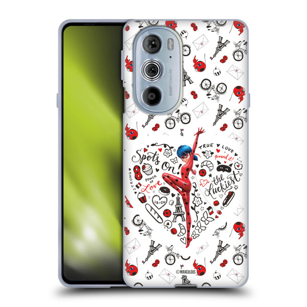 Miraculous Ladybug Character Art And Patterns Ladybug Soft Gel Case for Motorola Edge X30