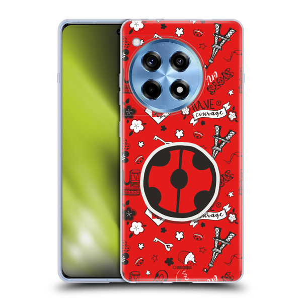 Miraculous Ladybug Character Art And Patterns Ladybug In Red Soft Gel Case for OnePlus 12R