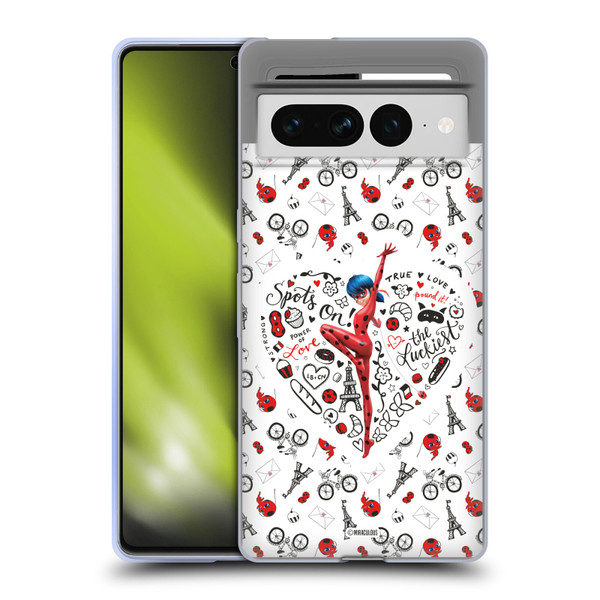 Miraculous Ladybug Character Art And Patterns Ladybug Soft Gel Case for Google Pixel 7 Pro