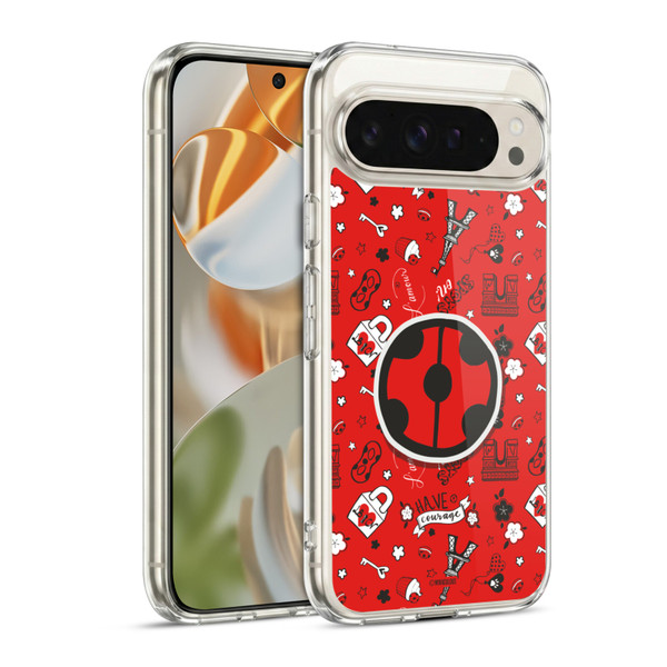 Miraculous Ladybug Character Art And Patterns Ladybug In Rot Soft Gel Case for Google Pixel 9 / Pixel 9 Pro