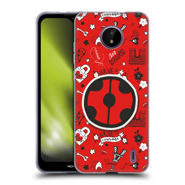 Miraculous Ladybug Character Art And Patterns Ladybug In Red Soft Gel Case for Nokia C10 / C20