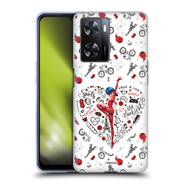Miraculous Ladybug Character Art And Patterns Ladybug Soft Gel Case for OPPO A57s