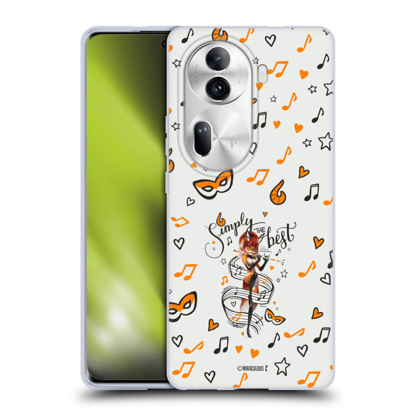 Miraculous Ladybug Character Art And Patterns Rena Rouge Soft Gel Case for OPPO Reno11 Pro