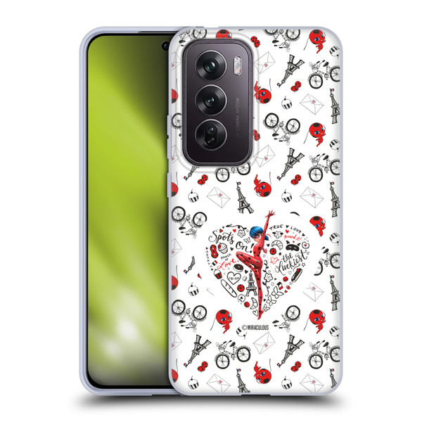 Miraculous Ladybug Character Art And Patterns Ladybug Soft Gel Case for OPPO Reno12 Pro 5G
