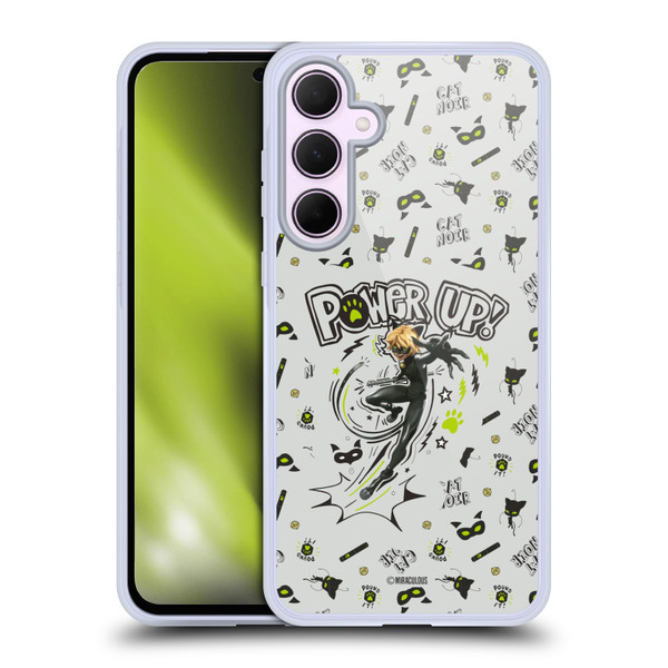 Miraculous Ladybug Character Art And Patterns Cat Noir Soft Gel Case for Samsung Galaxy A35 5G