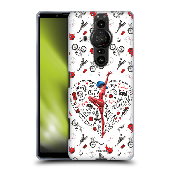Miraculous Ladybug Character Art And Patterns Ladybug Soft Gel Case for Sony Xperia Pro-I