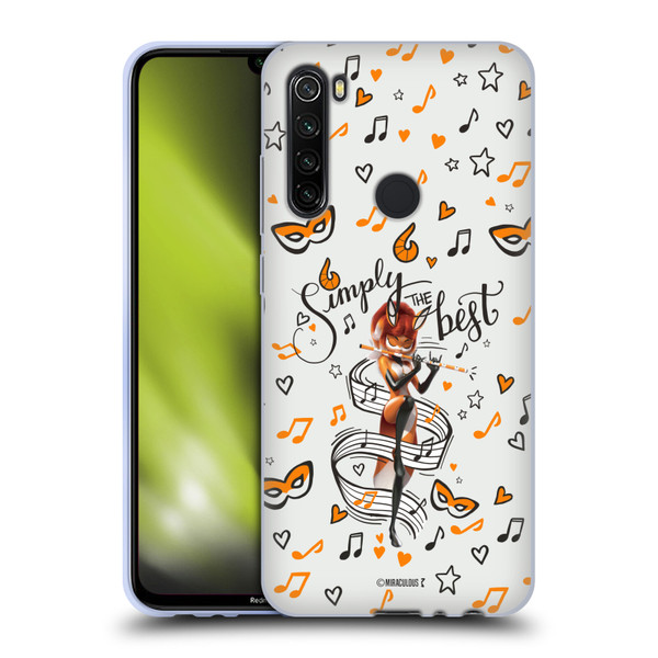 Miraculous Ladybug Character Art And Patterns Rena Rouge Soft Gel Case for Xiaomi Redmi Note 8T
