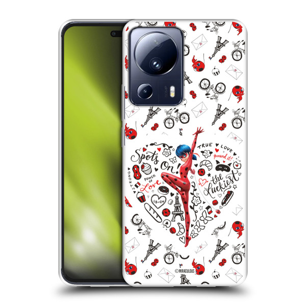 Miraculous Ladybug Character Art And Patterns Ladybug Soft Gel Case for Xiaomi 13 Lite 5G