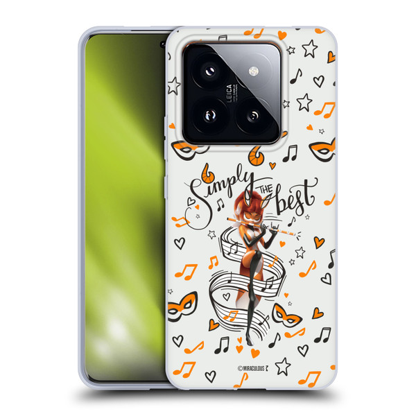 Miraculous Ladybug Character Art And Patterns Rena Rouge Soft Gel Case for Xiaomi 14 Pro