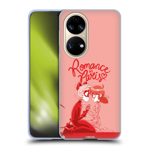 Miraculous Ladybug Radiant Red Romance In Paris Soft Gel Case for Huawei P50