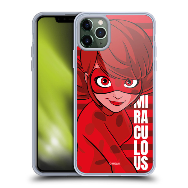 Miraculous Ladybug Radiant Red Ladybug Soft Gel Case for Apple iPhone 11 Pro Max