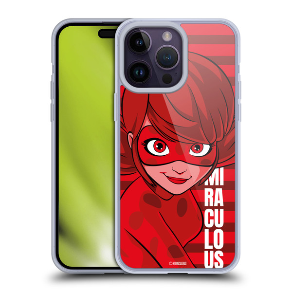 Miraculous Ladybug Radiant Red Ladybug Soft Gel Case for Apple iPhone 14 Pro Max