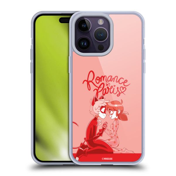 Miraculous Ladybug Radiant Red Romance In Paris Soft Gel Case for Apple iPhone 14 Pro Max