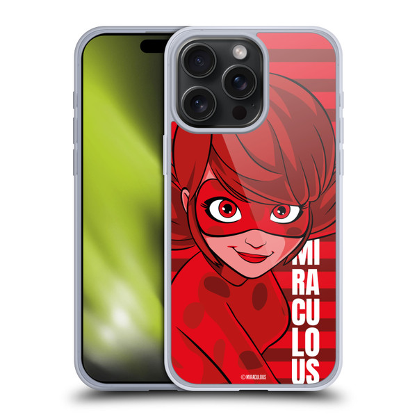 Miraculous Ladybug Radiant Red Ladybug Soft Gel Case for Apple iPhone 15 Pro Max