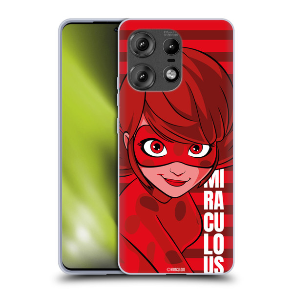 Miraculous Ladybug Radiant Red Ladybug Soft Gel Case for Motorola Edge 50 Pro