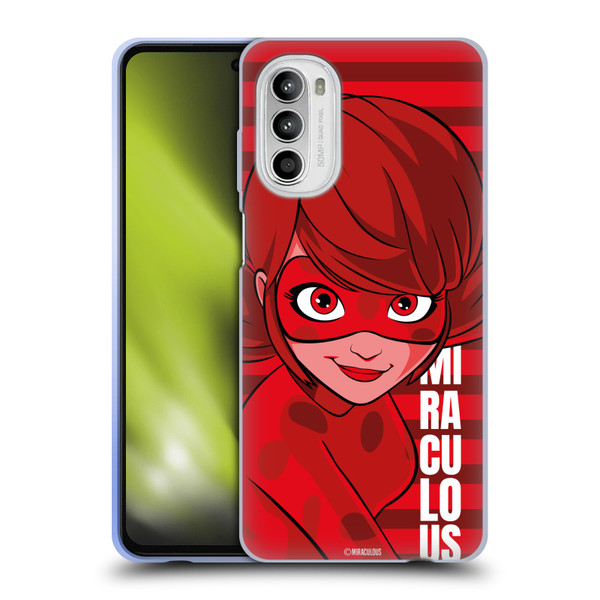 Miraculous Ladybug Radiant Red Ladybug Soft Gel Case for Motorola Moto G52