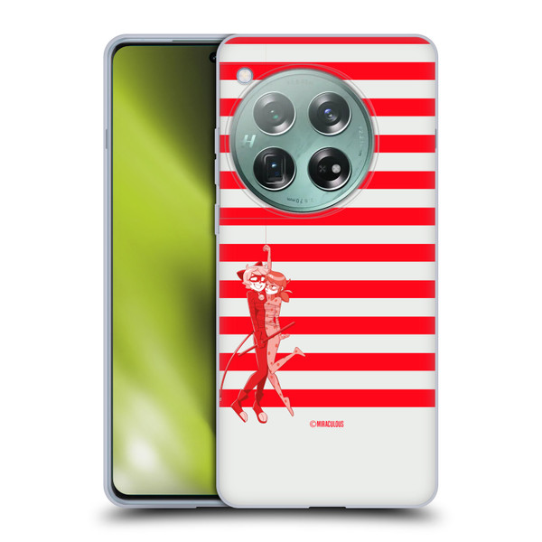 Miraculous Ladybug Radiant Red Cat Noir And Ladybug Soft Gel Case for OnePlus 12
