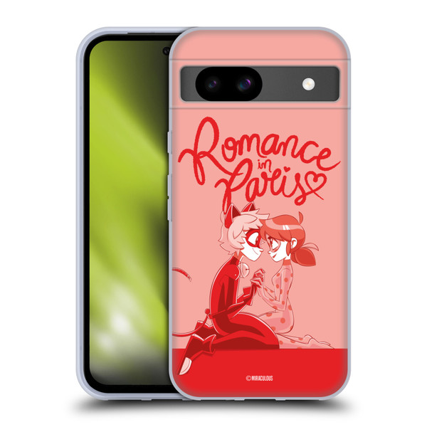 Miraculous Ladybug Radiant Red Romance In Paris Soft Gel Case for Google Pixel 8a
