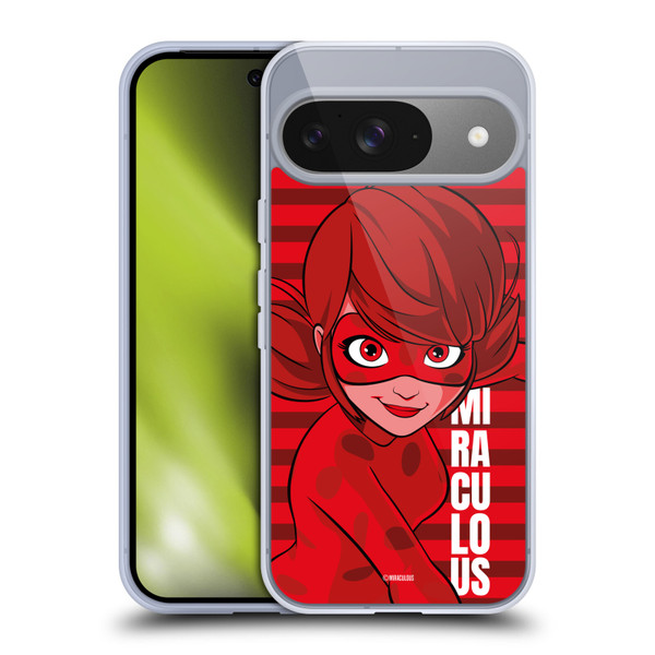 Miraculous Ladybug Radiant Red Ladybug Soft Gel Case for Google Pixel 9 / Pixel 9 Pro