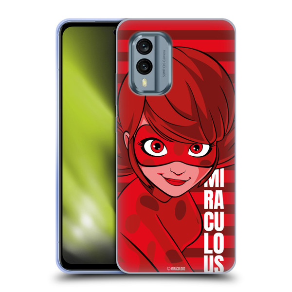 Miraculous Ladybug Radiant Red Ladybug Soft Gel Case for Nokia X30