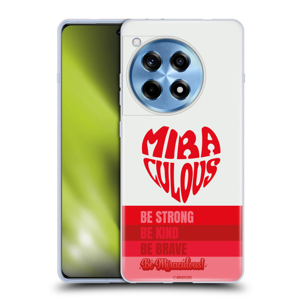 Miraculous Ladybug Radiant Red Typography Soft Gel Case for OPPO OnePlus Ace 3 5G