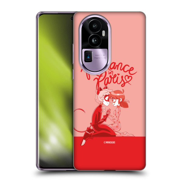 Miraculous Ladybug Radiant Red Romance In Paris Soft Gel Case for OPPO Reno10 Pro+
