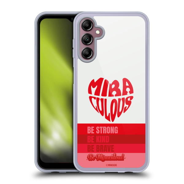 Miraculous Ladybug Radiant Red Typography Soft Gel Case for Samsung Galaxy A14 5G Miraculous Ladybug Radiant Red Typography Soft Gel Case for Samsung Galaxy A14 5G