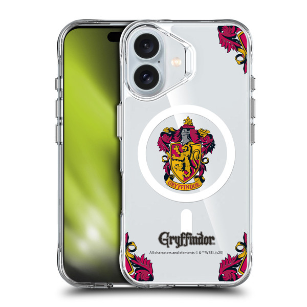 Harry Potter Houses Gryffindor SHOCKPROOF BUMPER CASE COMPATIBLE WITH Apple iPhone 16 & MAGSAFE